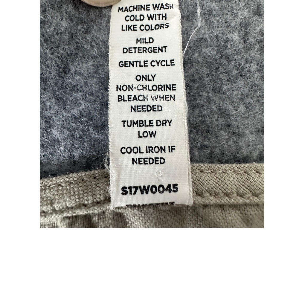 Eastern Mountain Sports Dress Large Tan Linen Blend Sleeveless Safari Minimalist - Picture 7 of 7
